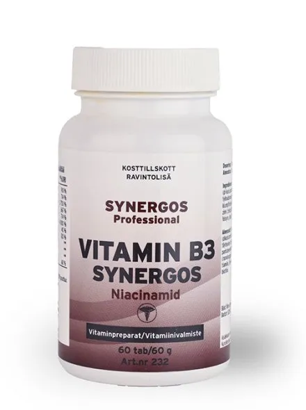 Vitamin B3 synergos