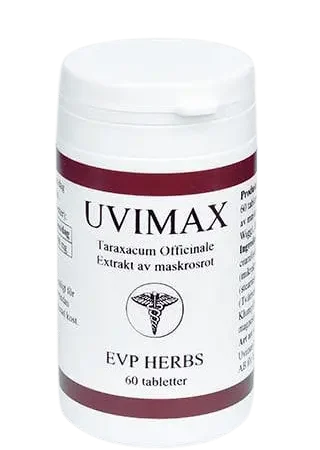Uvimax (Maskros) Bra för njurar, urinvägar och levern